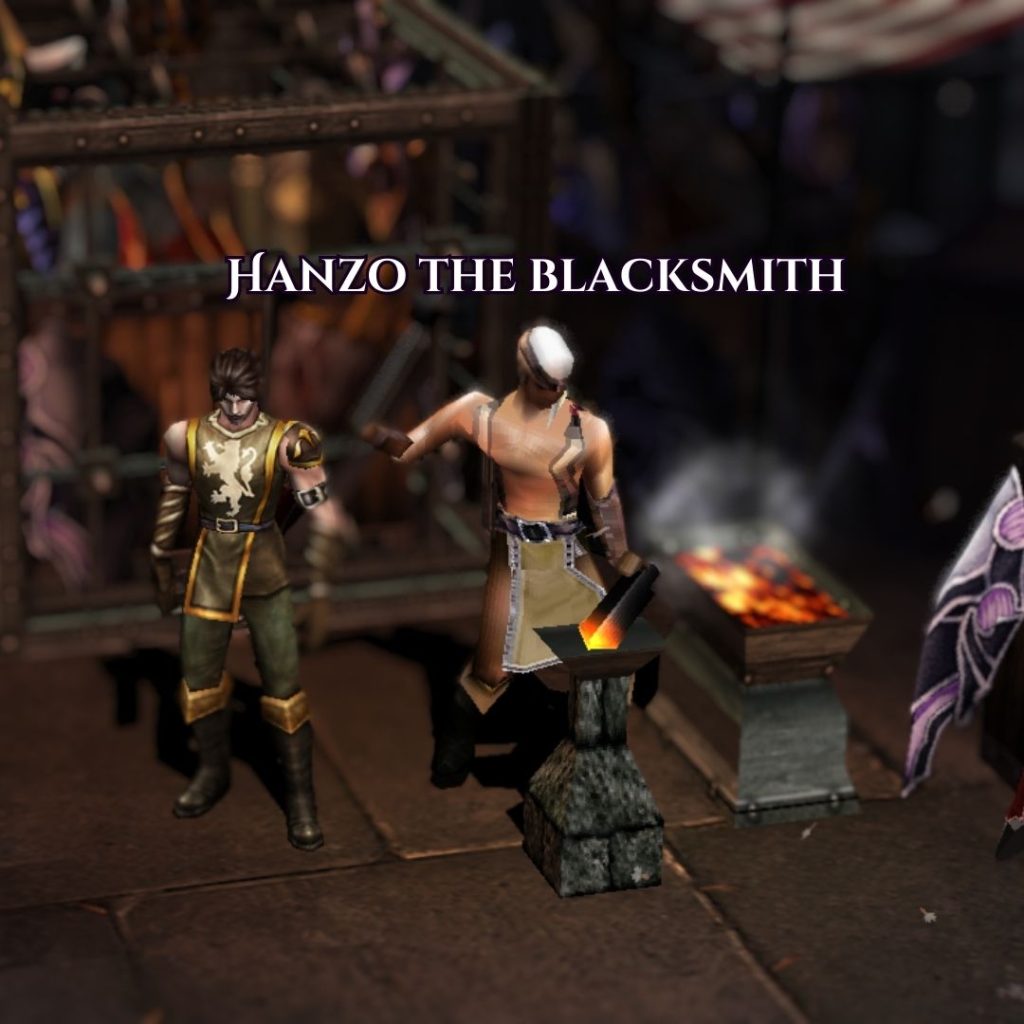 Hanzo the blacksmith